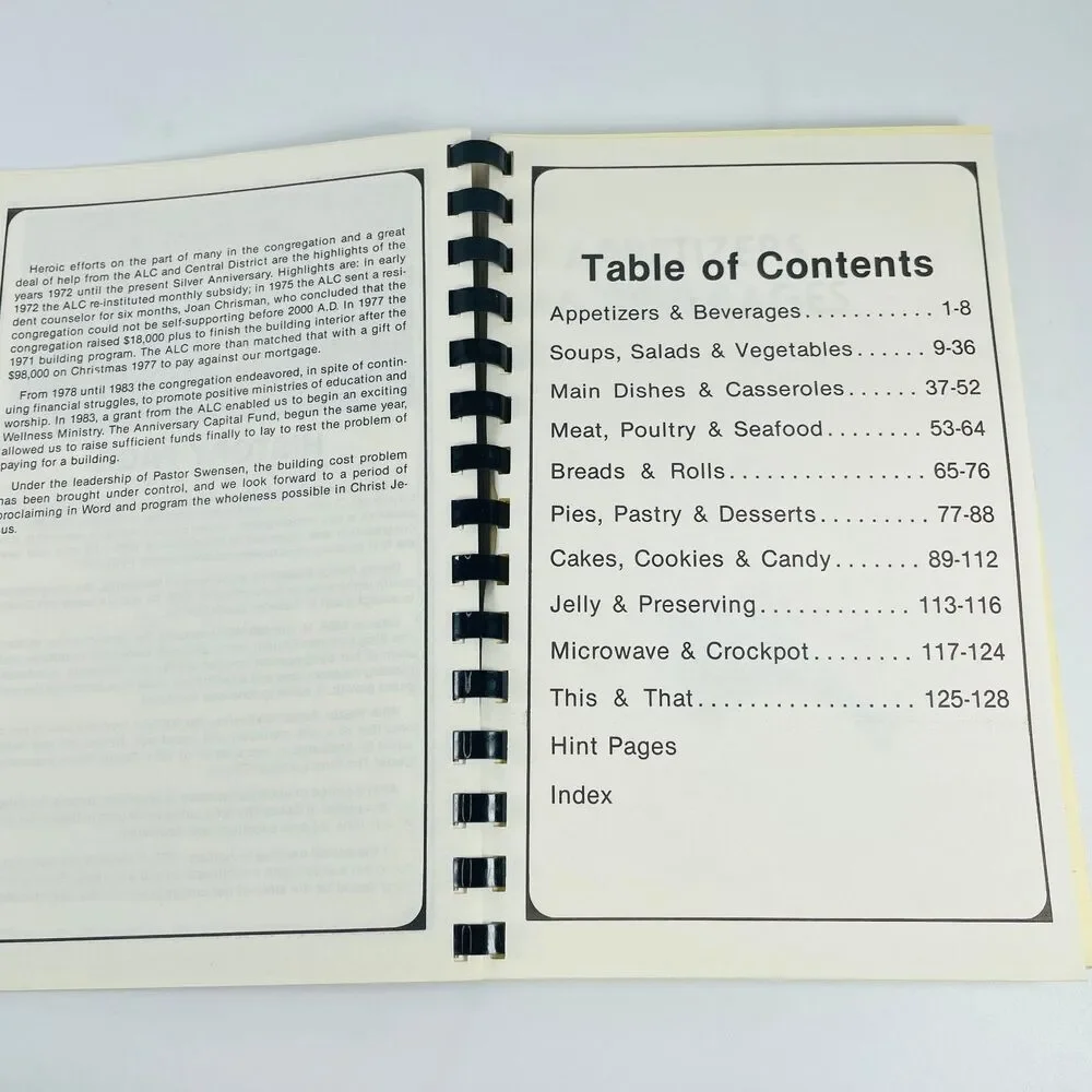 Twenty-Five Years of Good Eating Christ The King Cookbook Spiral Bellevue NE